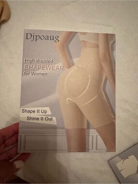 New!!!High-Waisted Shapewear Shorts in Nude